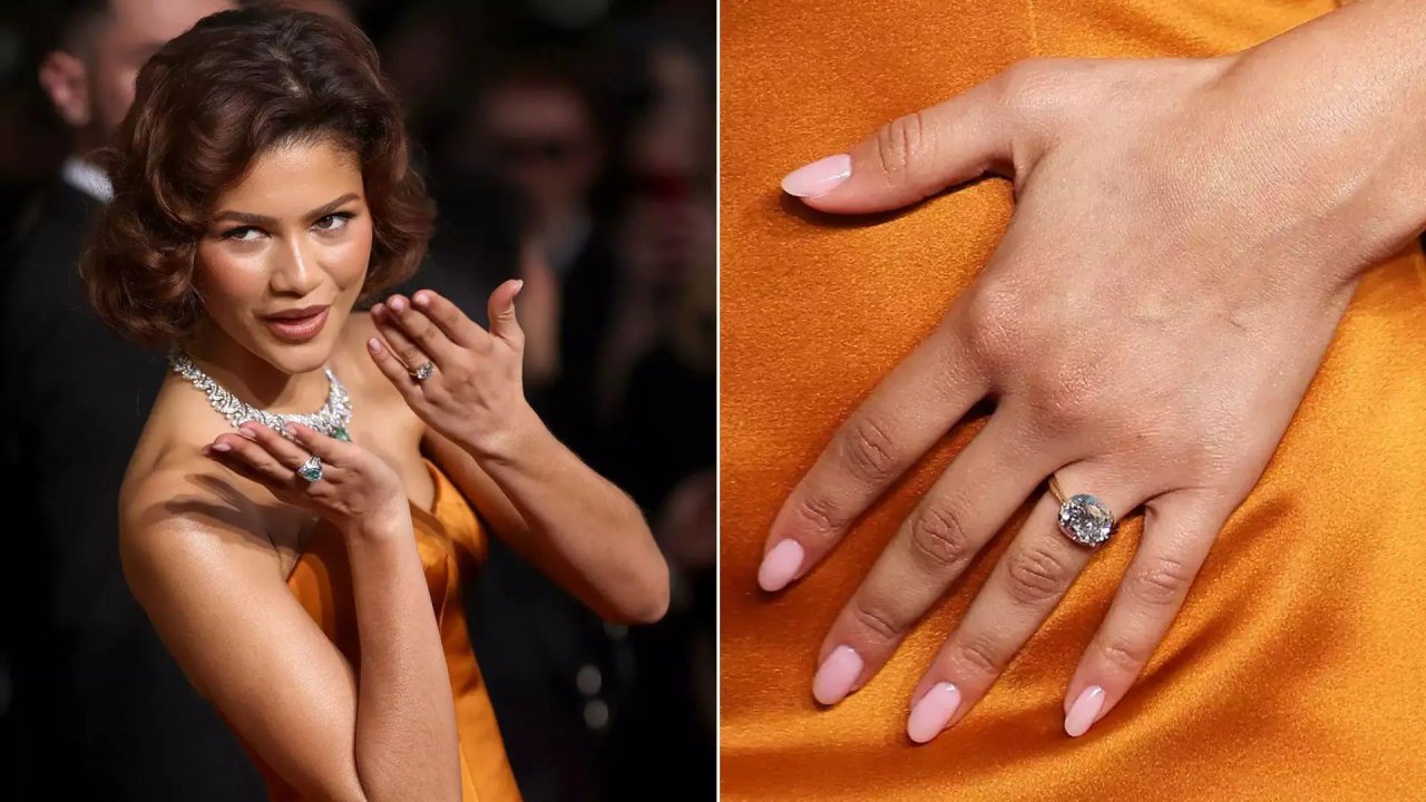 Zendaya, Altın Küre Ödül Töreni'ne pırlanta yüzükle katıldı