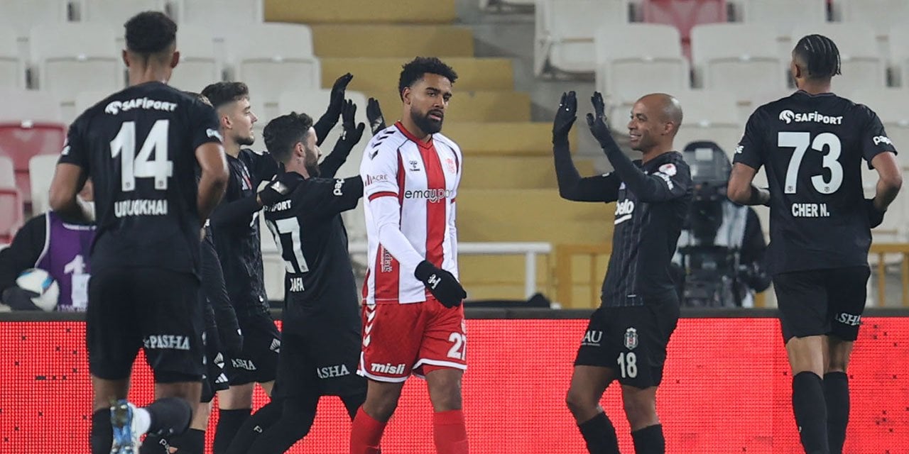 Beşiktaş, Sivasspor'u 1-0 yenerek Türkiye Kupası'na galibiyetle başladı!
