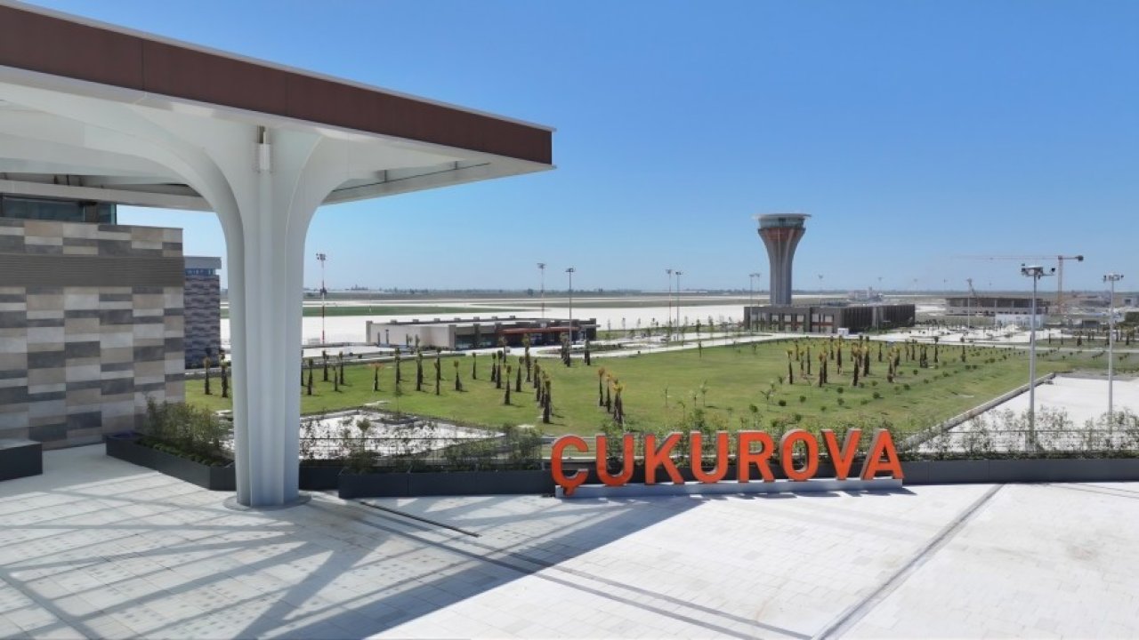Çukurova Uluslararası Havalimanı'nın yolcu sayısı 2 milyonu aştı