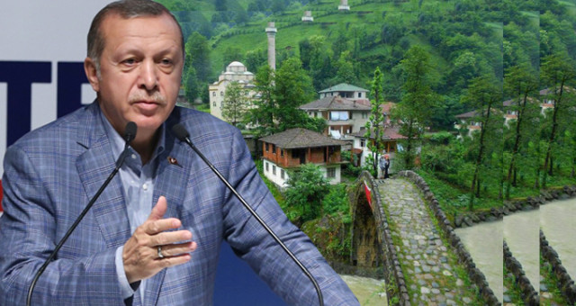 Cumhurbaşkanı Erdoğan: Ayder Yaylası ve Rizemiz hep 5 yıldızlı otellerin yokluğunu çekti