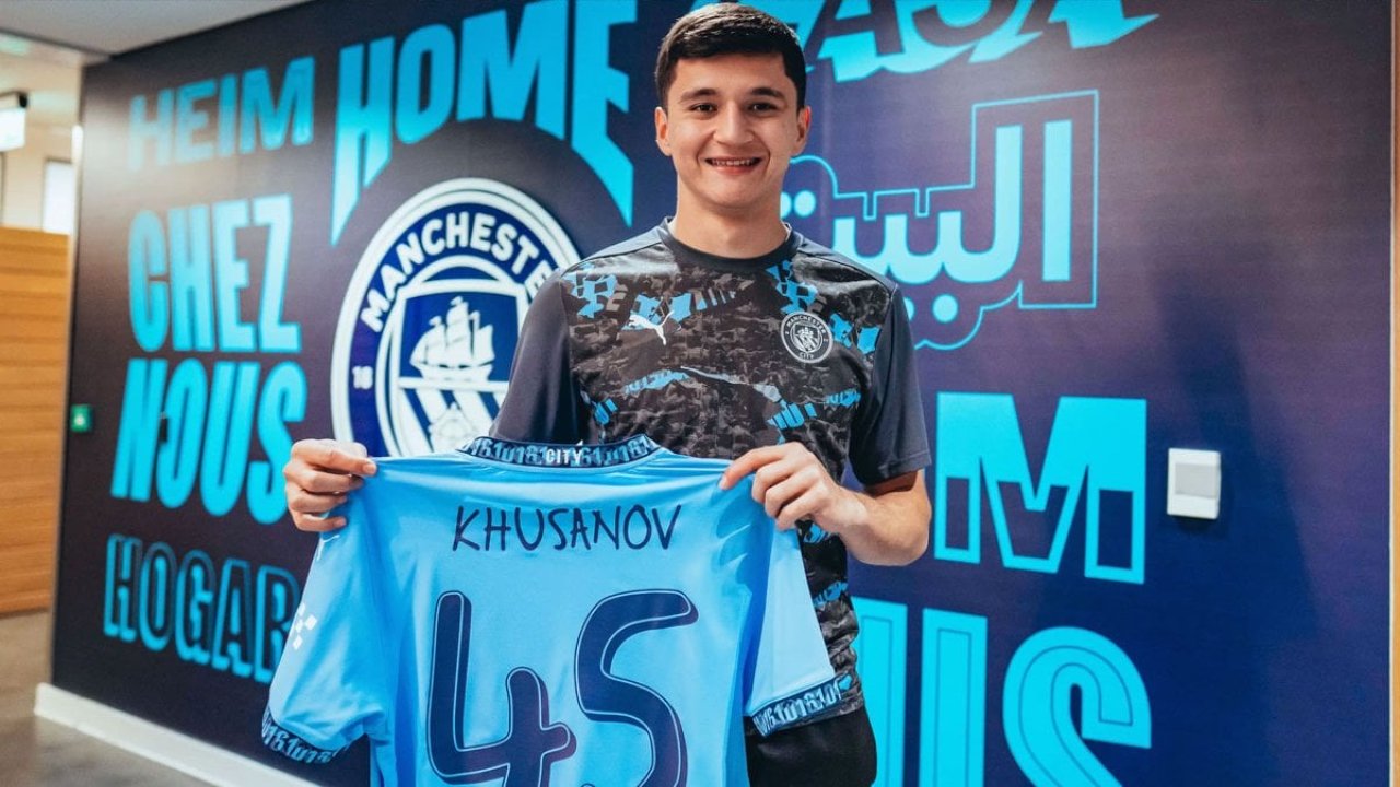 Khusanov 2 Süper Lig devine önerildi, ama Manchester City 40 milyon euroya aldı