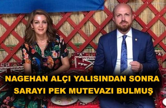 'Gemicik'ten sonra 'Köşkcük'ümüz de oldu: Bilal Erdoğan gezdirdi, Nagehan Alçı gezdi!