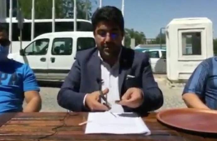 Kılıçdaroğlu ile görüştü diye raporunu geçersiz saydılar: 15 Temmuz gazisi AKP Genel Merkezi önünde gazilik ka