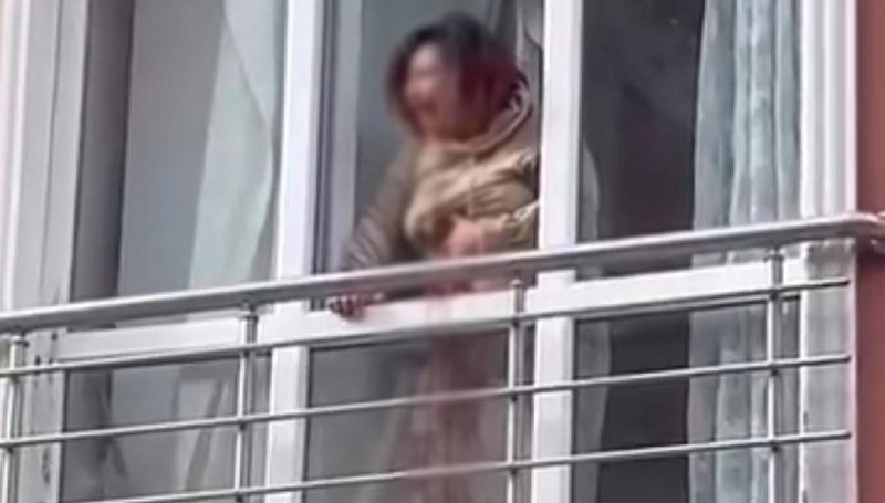 Ankara'da Dehşet Anları: Yaralı Kadın Kanlar İçinde Pencereden Yardım İstedi