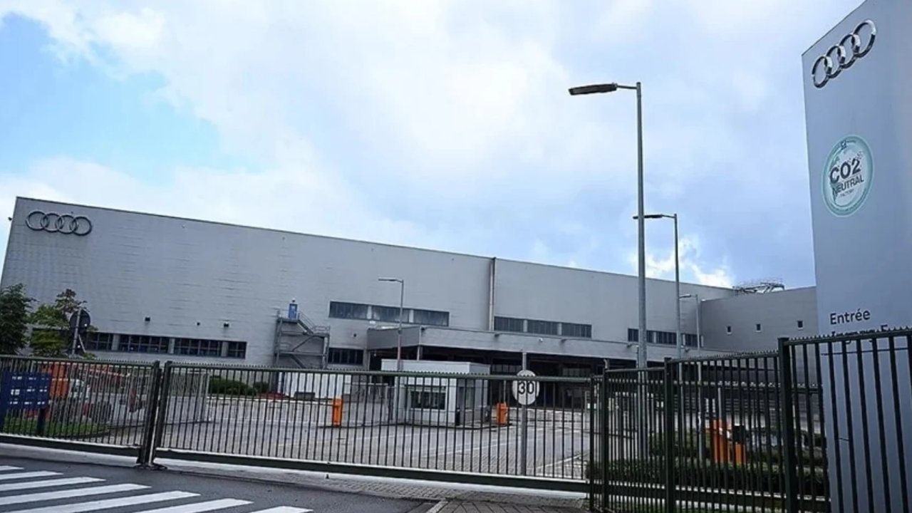 Audi, Brüksel'deki fabrikasını kapattı!