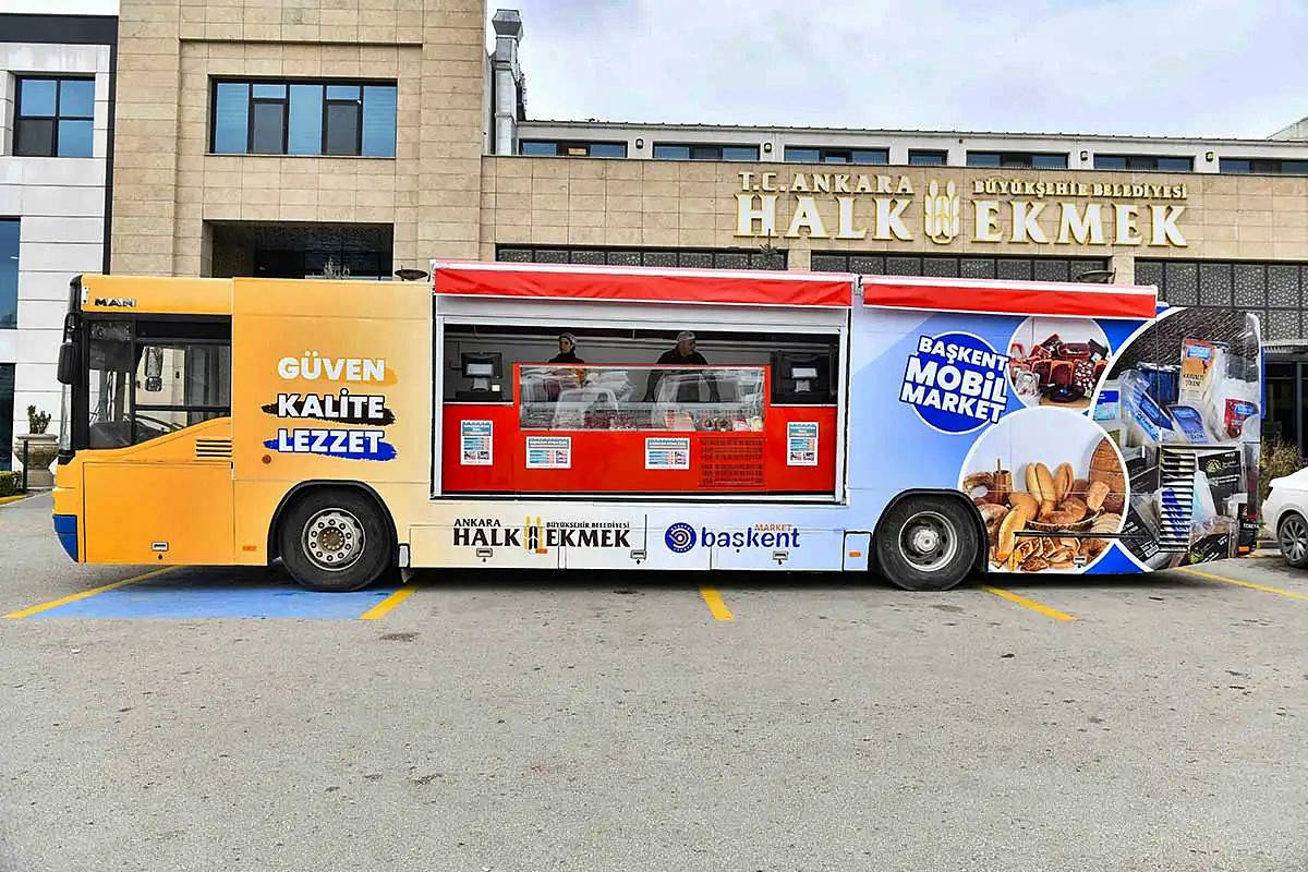 Ankara'da Mobil Market ile, Ramazan boyunca uygun fiyata et satışı yapılacak