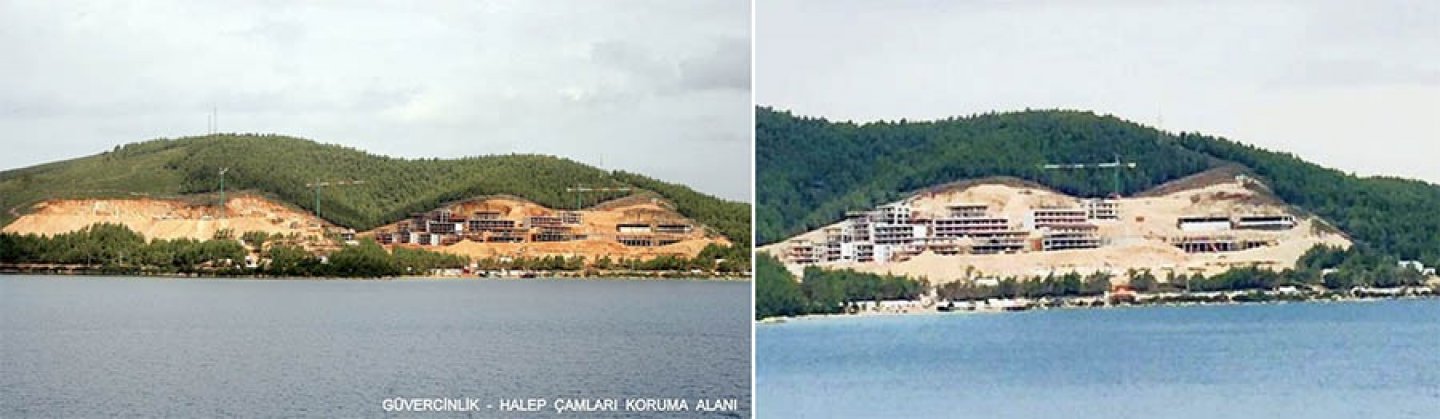 Bodrum Güvercinlik’te Yeşillendirileceği Söylenen Araziye Bina Yapıldı