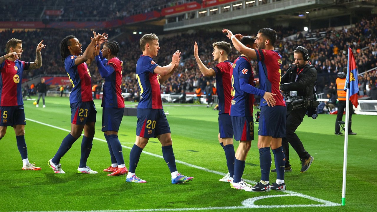 Barcelona, ertelenen karşılaşmada Osasuna’yı rahat geçti
