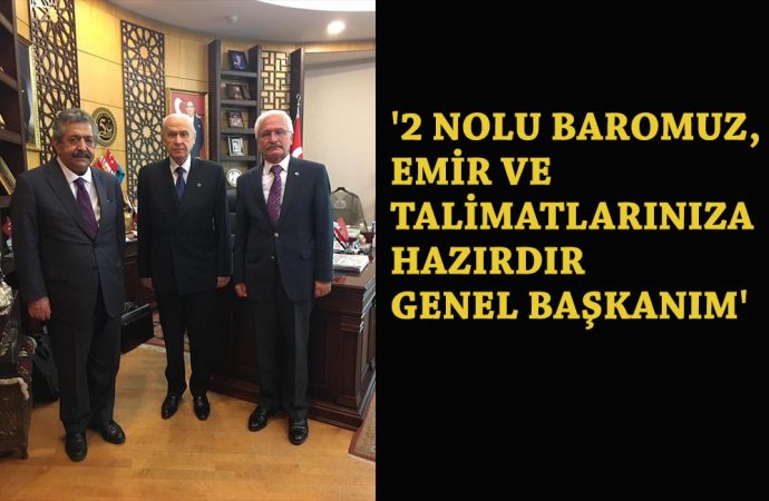 Devlet Bahçeli, yeni baroların kurucularına emir ve talimat vermeye başladı!