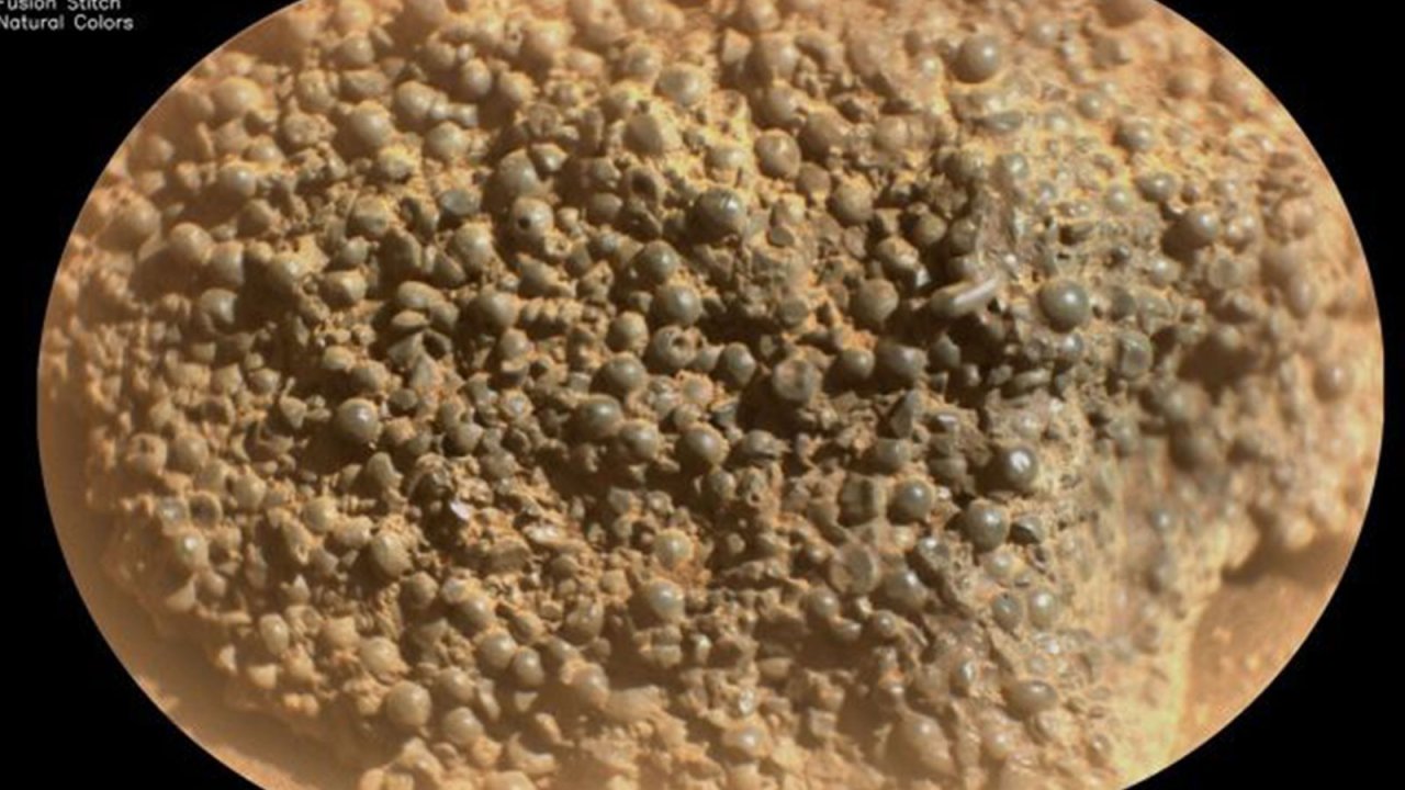 Mars'ta ilginç bir kaya keşfedildi