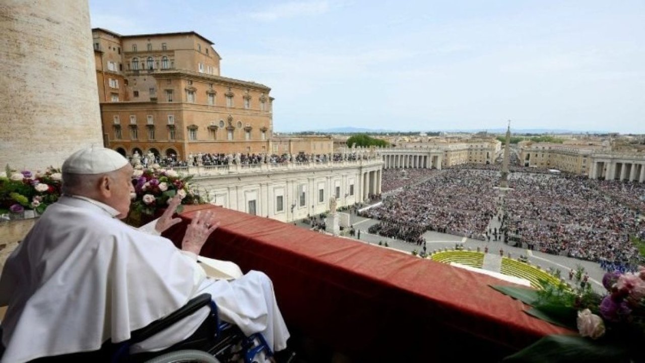 Papa Franciscus'tan Paskalya mesajı: Gazze'de ateşkes, Ukrayna'da kalıcı barış çağrısı!