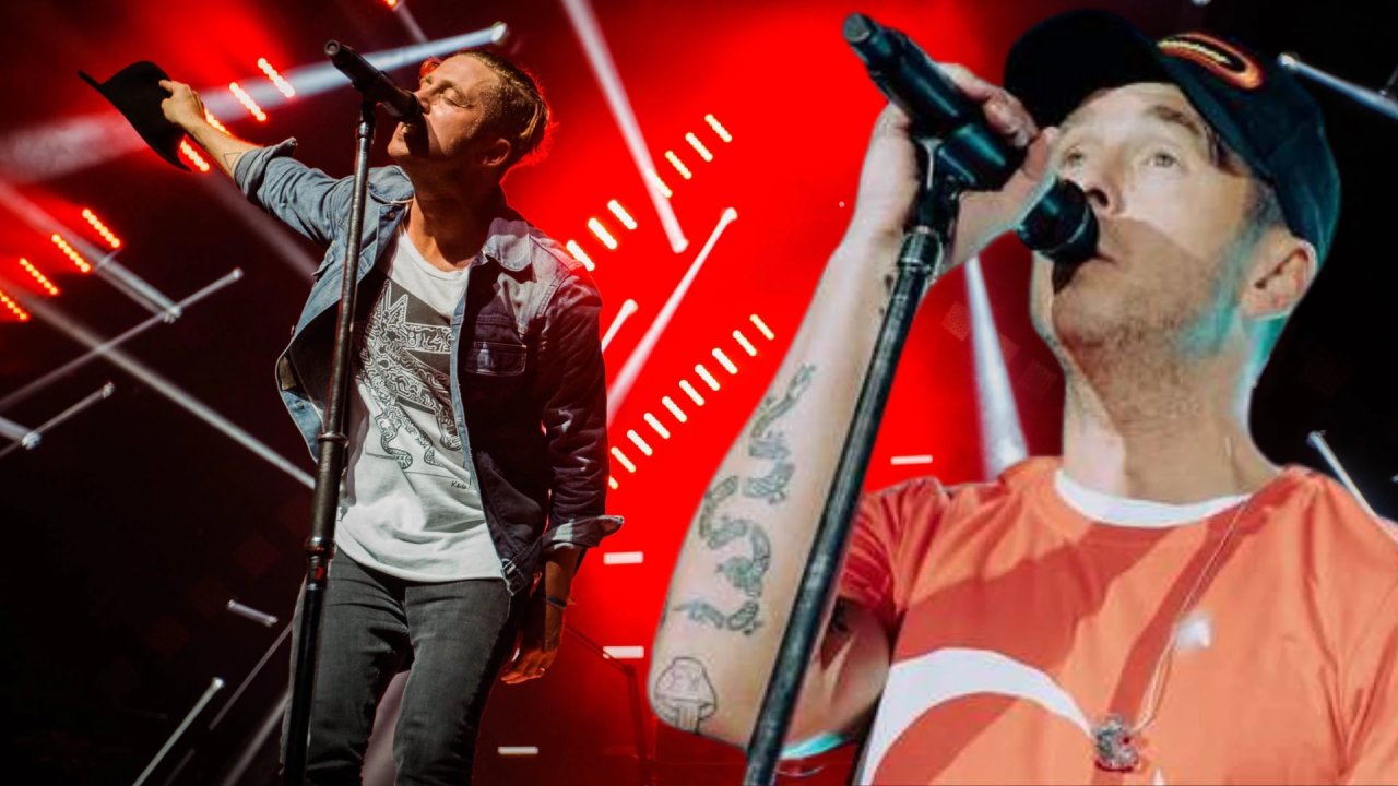 OneRepublic'in solisti Tedder, sahneye Türk Bayraklı tişörtle çıktı!