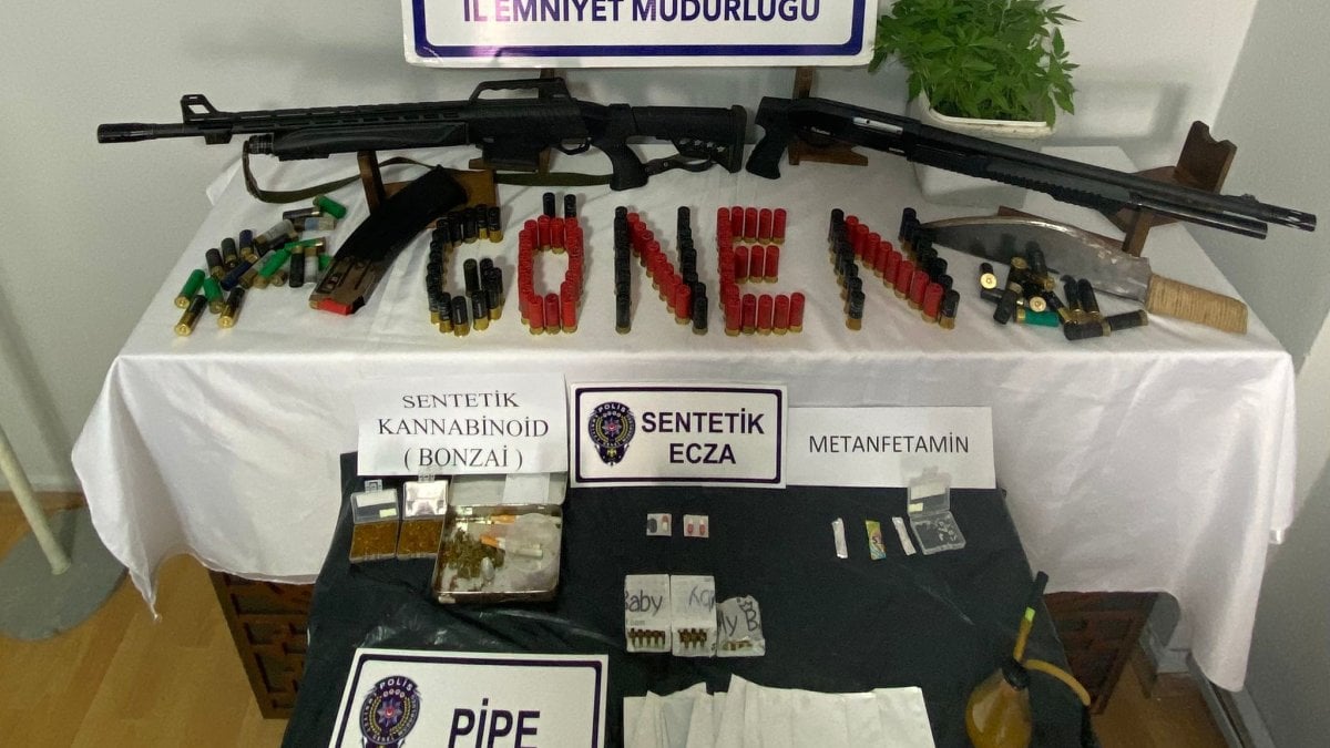 Polis baskınında zehir serası ortaya çıktı!
