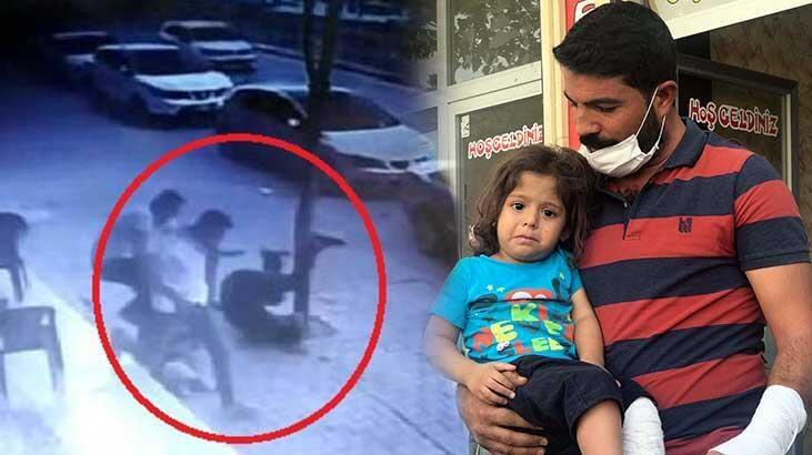 Oturduğu yerde kucağına çocuk düştü!