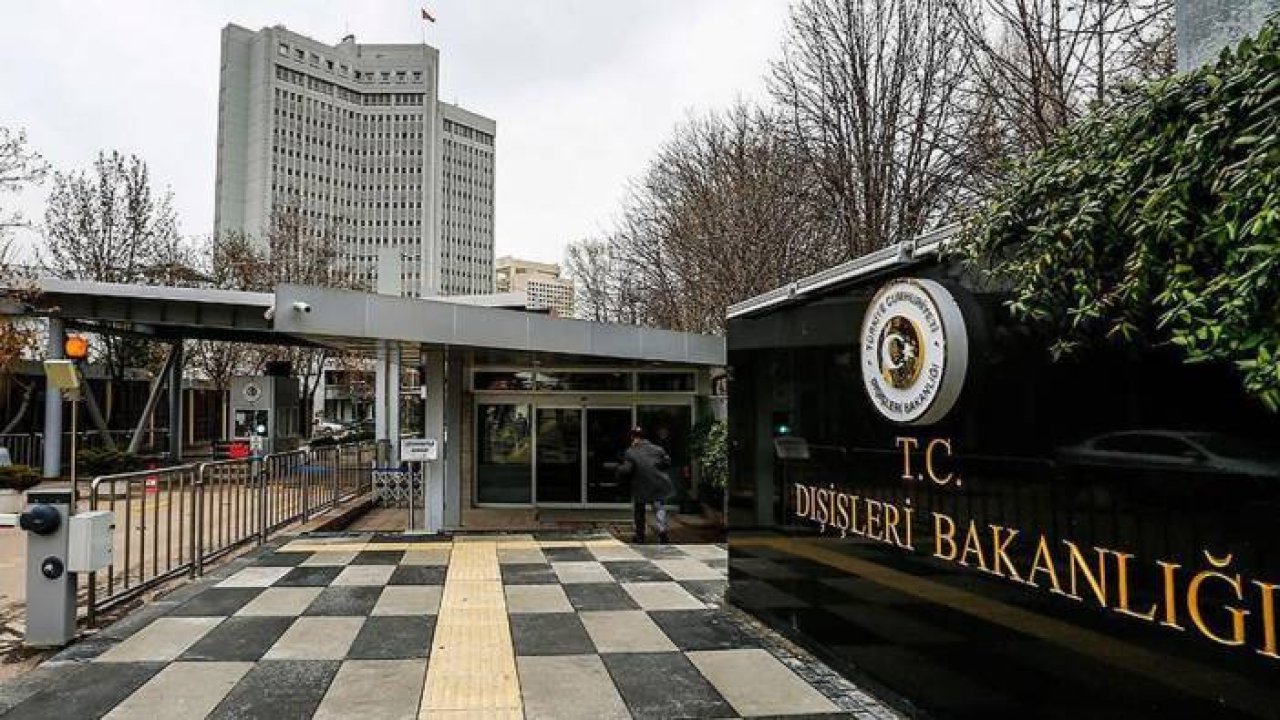 Dışişleri Bakanlığı’ndan Gazze Saldırılarına İlişkin Açıklama