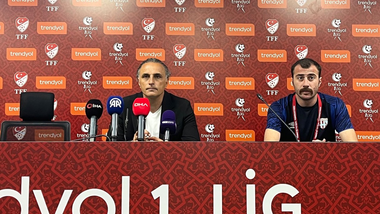 Bandırmaspor Teknik Direktörü Mustafa Gürsel: “Finale kadar ulaşıyoruz ama orada takılıp kalıyoruz”