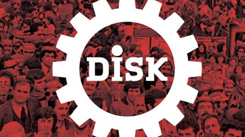 DİSK temsilcilerine 
