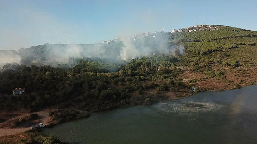 Maltepe ormanını yakan zanlı tutuklandı!