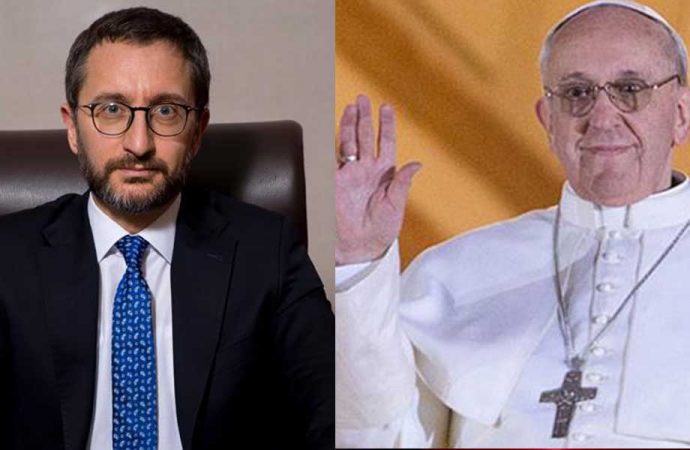 Cumhurbaşkanlığı Papa Francis'e teşekkür etti