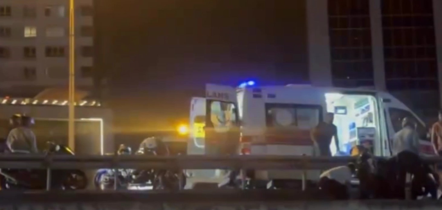 Bahçelievler'de motosiklet kazası: Sürücü ağır yaralı