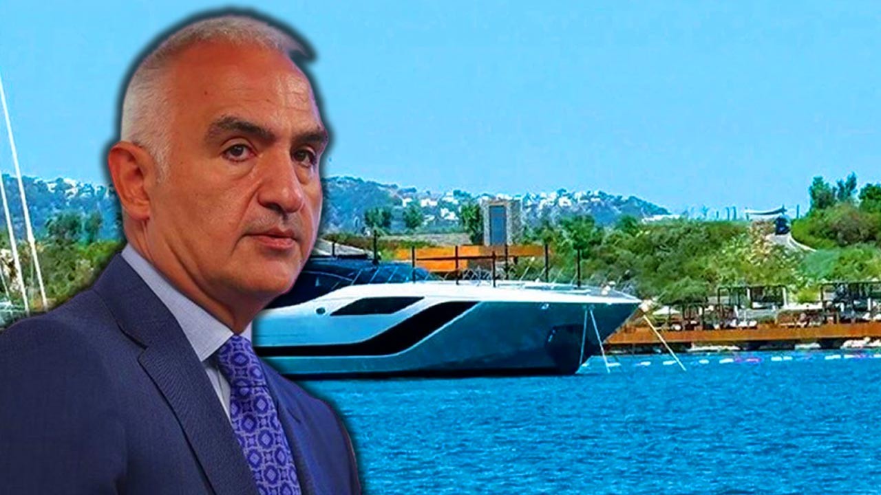 Bakan Ersoy’un 1,5 milyarlık yatı Bodrum’da ortaya çıktı