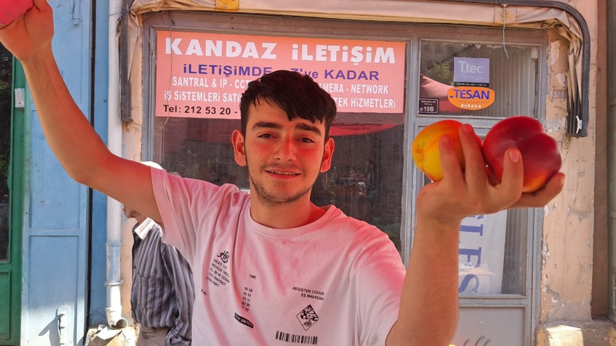 Kirazdan sonra nektarin de cep yaktı: Tanesi 50 TL