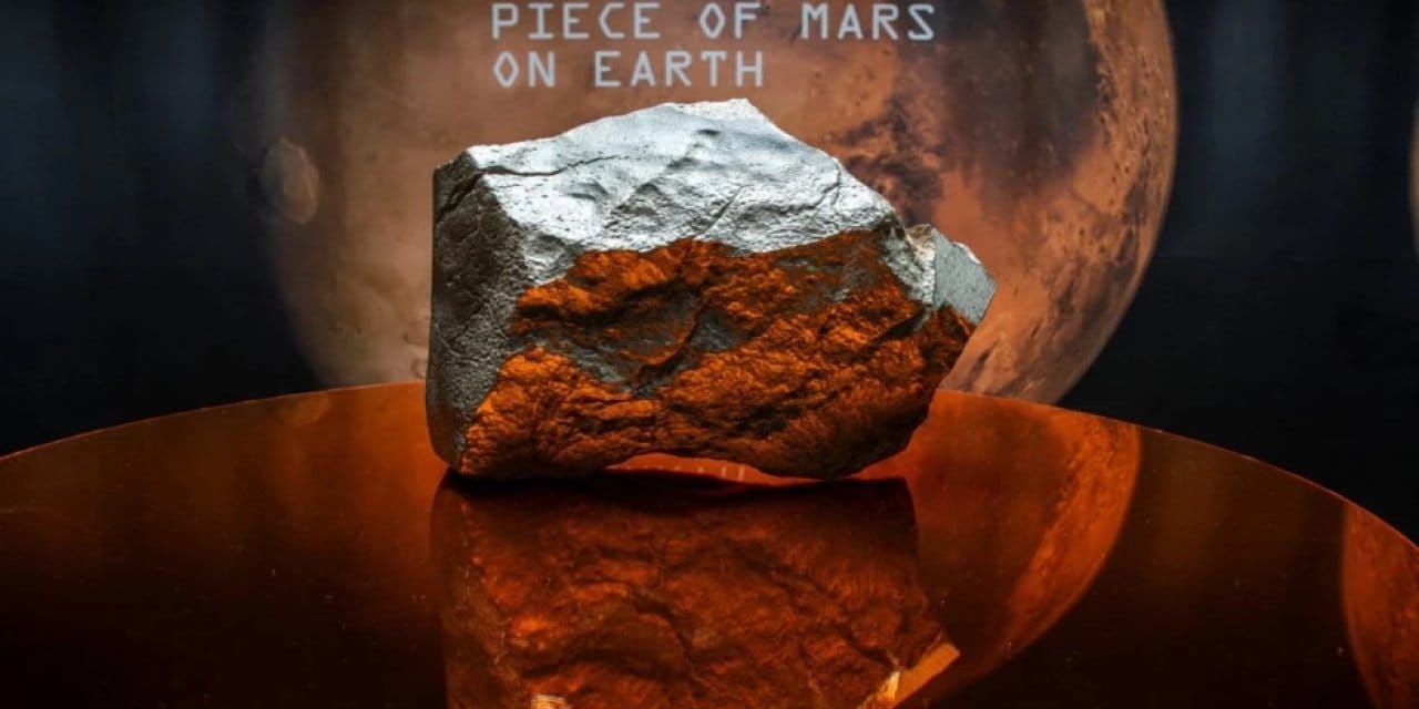 Mars'ın En Büyük Gök Taşı 5,3 Milyon Dolara Satıldı