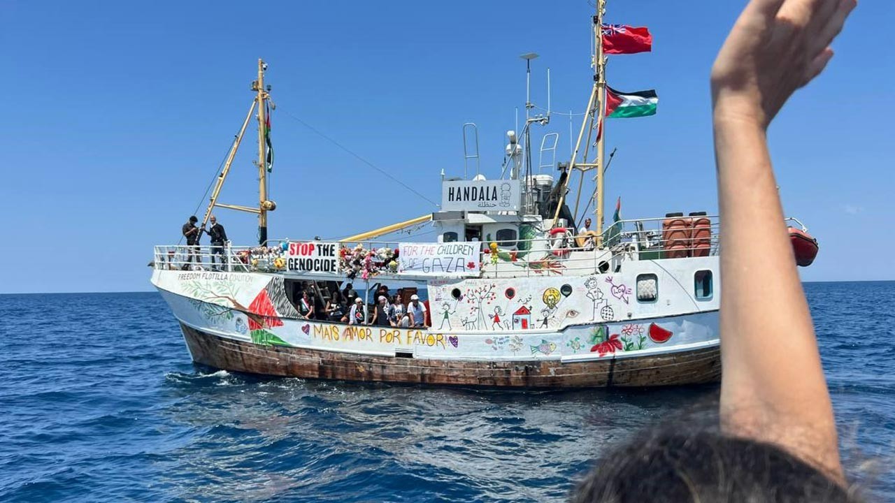 Gazze'ye İnsani Yardım Taşıyan Handala Gemisi Kritik Eşiği Geçti: 