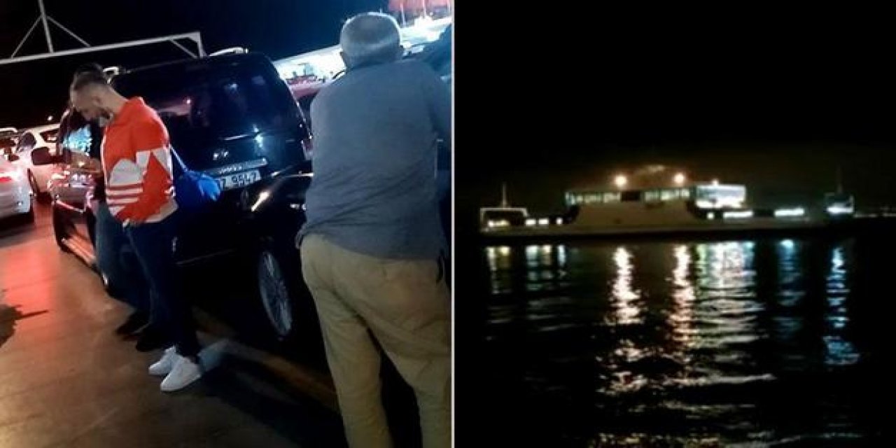 Yürekler ağza geldi: Feribot karaya oturdu!