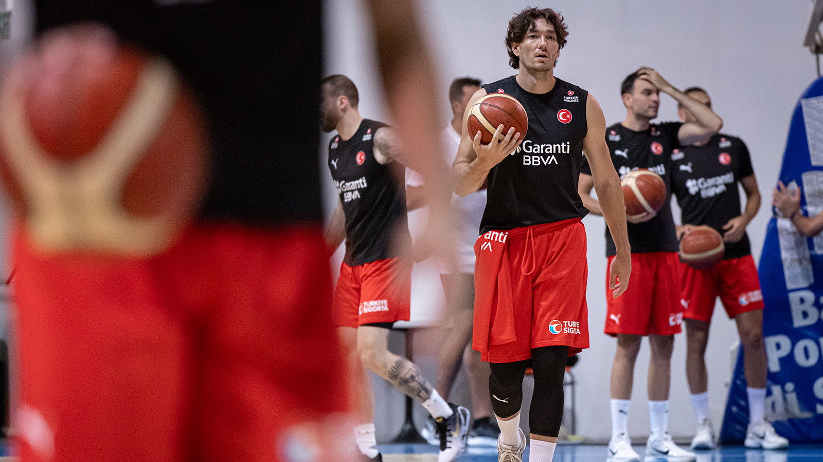 A Milli Basketbol Takımı, FIBA Avrupa Şampiyonası Hazırlıklarına İtalya'da Başladı