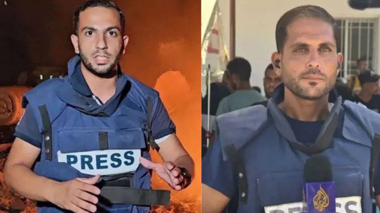 Gazze’de hastane çevresinde beş gazeteci hayatını kaybetti