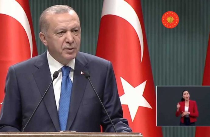Cumhurbaşkanı Erdoğan kabine toplantısından sonra açıklama yapıyor!