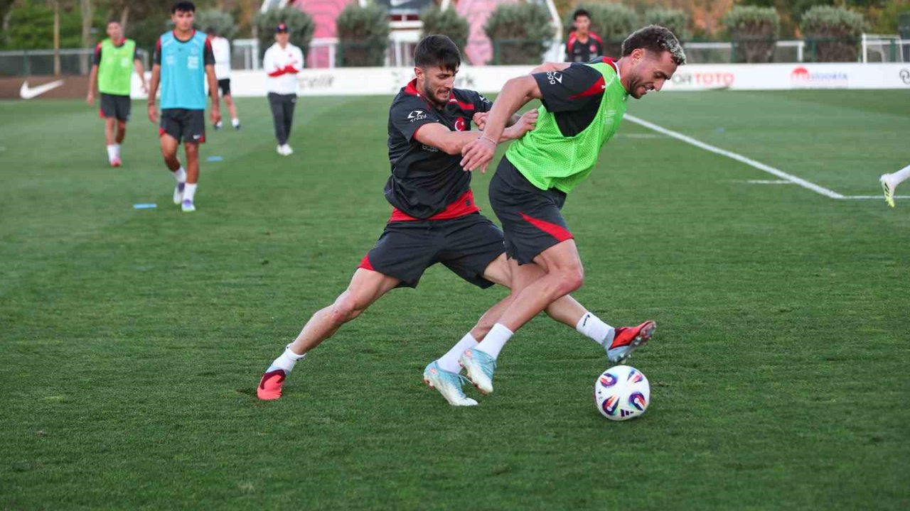 A Milli Futbol Takımı'nda Gürcistan Maçı Hazırlıklarına Start Verildi