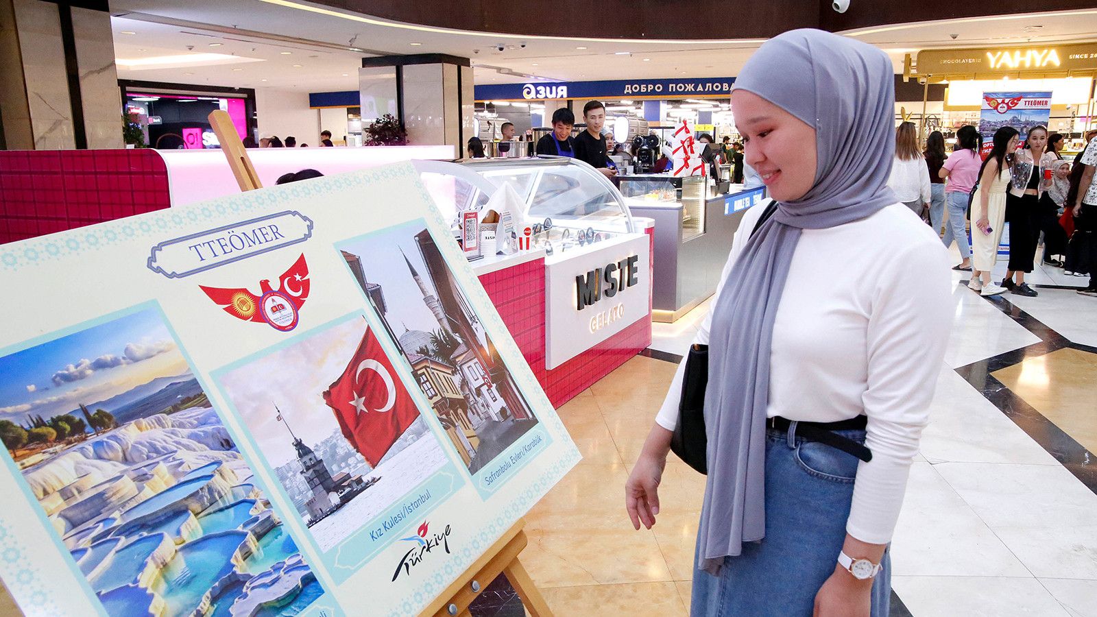TTÖMER, Bişkek'te Türk Kültürünü Tanıttı