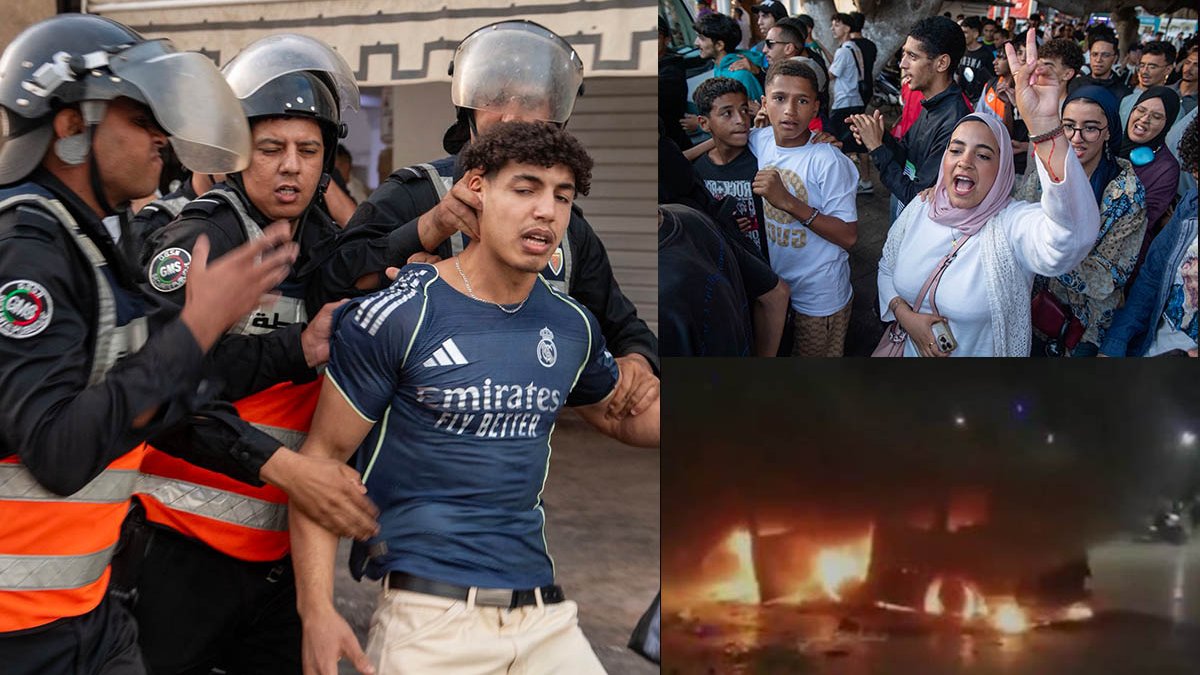Fas'ta GenZ 212 Hareketi Büyüyor: Sosyal Medyadan Başlayan Protestolara Polisten Şiddetli Müdahale