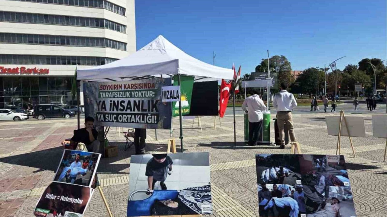 Samsun Cumhuriyet Meydanı'nda HÜDAPAR'ın İmza Kampanyasında Gerginlik Çıktı