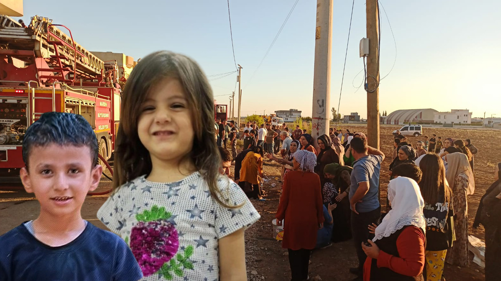 Mardin Kızıltepe’deki Yangın Faciası: 5 Yaşındaki İki Çocuk Hayatını Kaybetti