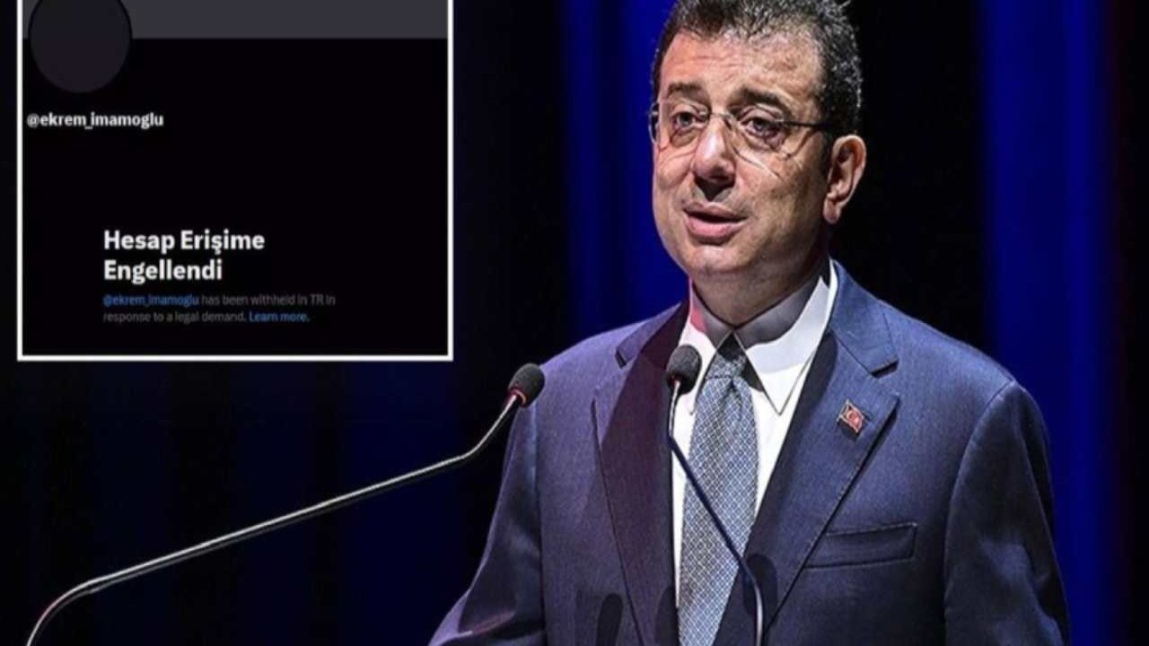 İmamoğlu’nun Hesabına Bir Kez Daha Engel: 4. Erişim Engeli Geldi!