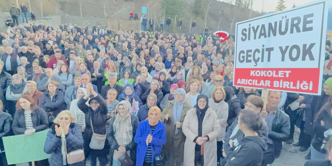 Artvin Murgul’da binlerce kişi siyanür havuzlarına karşı yürüdü