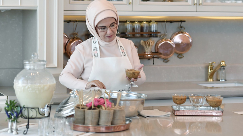 Emine Erdoğan'dan 'gastronomi kitabı'!