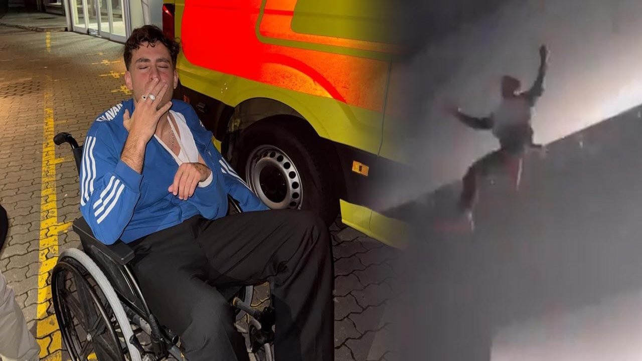 Sahnedeki Korku Dolu Anlar: Ünlü Rapçi 20 Metreden Yere Çakıldı!