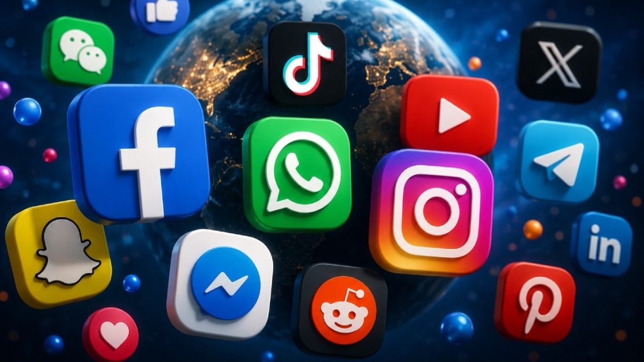 O Platform İlk 10’a Giremedi: Dünyanın En Çok Kullanılan Sosyal Medya Sıralaması Açıklandı!