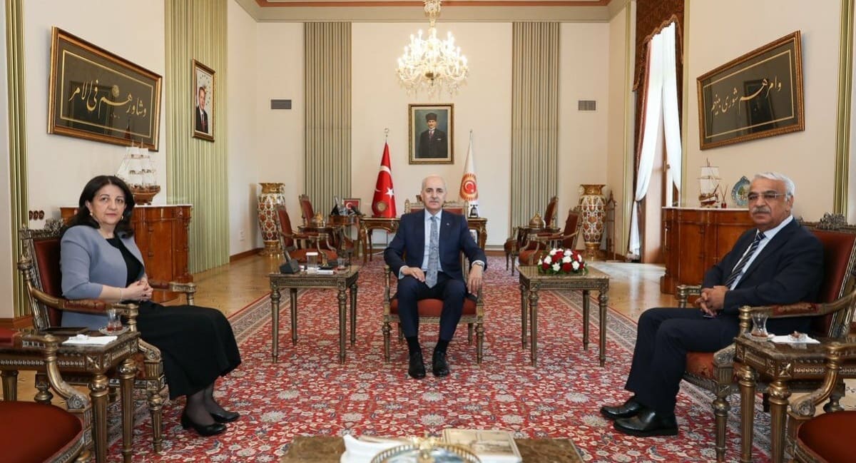 Numan Kurtulmuş ile DEM Parti Heyeti kritik görüşmede bir araya geldi