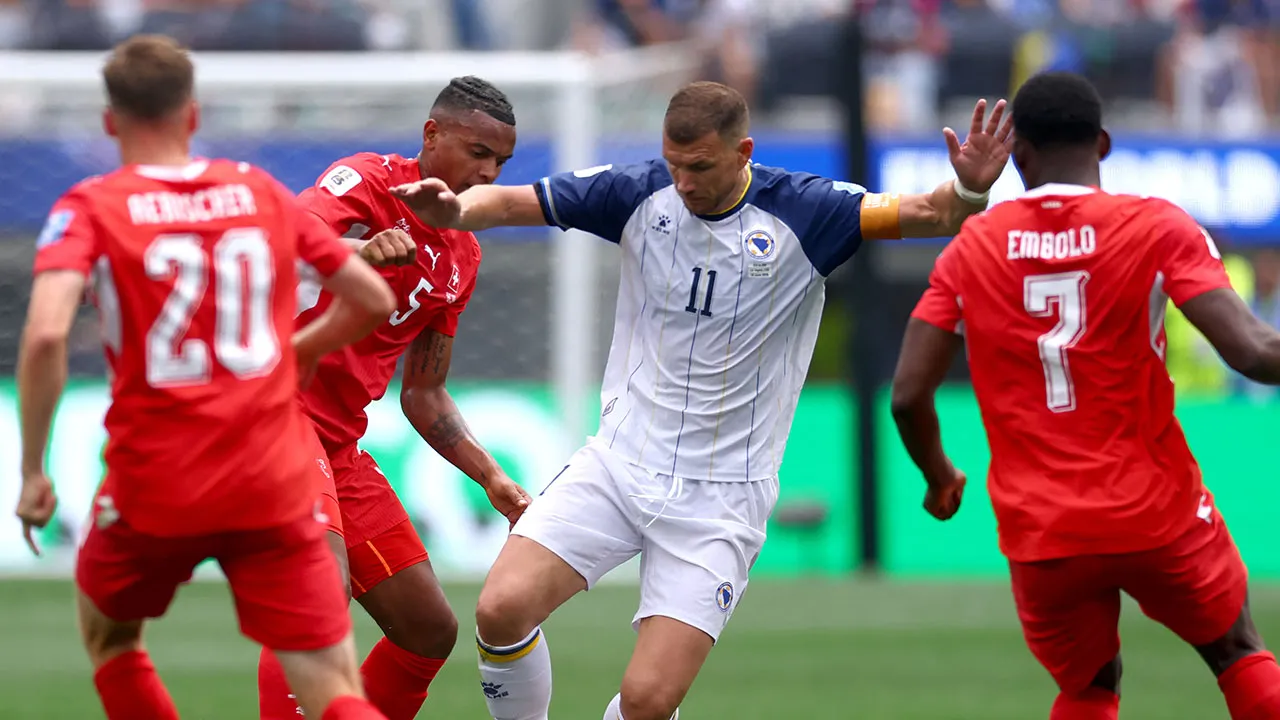 İsviçre'den Dünya Kupası'nda gol şov! Bosna Hersek son dakikalarda ağır darbe aldı