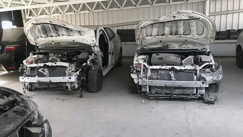 'Change araç' şebekesine darbe: Çok sayıda silah ve sahte parça ele geçirildi
