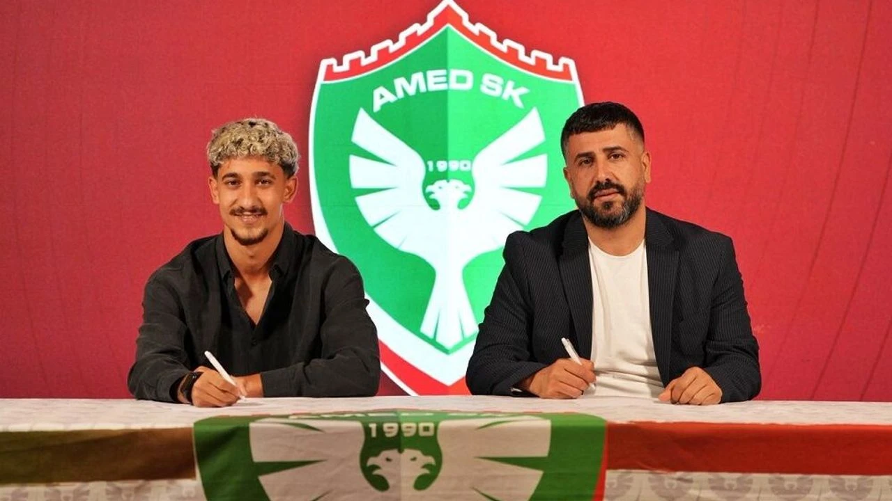 Galatasaray'ın genç yeteneği Amedspor'da! 3+1 yıllık imza resmen açıklandı