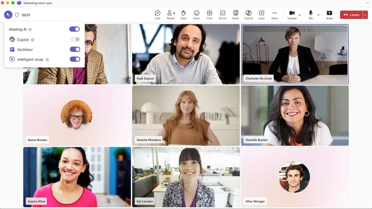 Microsoft'tan Teams kullanıcılarına yeni özellik! Yapay zeka tek tuşla kapatılabilecek