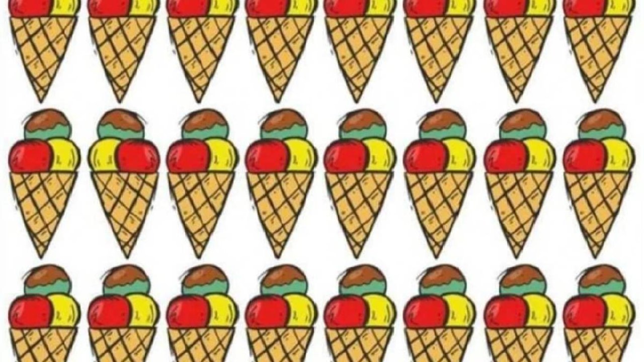 Gözlerine güveniyorsan dene! 6 saniyede çözebilir misin?