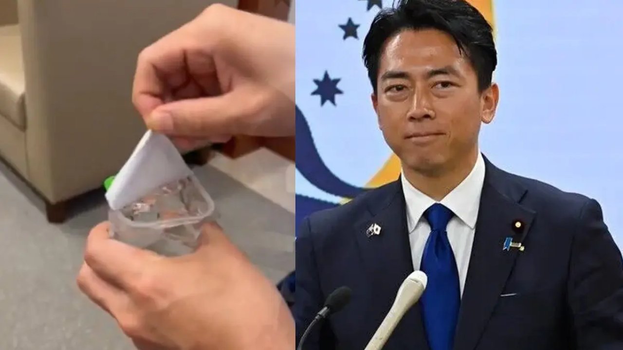 NATO Zirvesinde İlginç Anlar! Japon Bakanı Şaşırtan Bardak Su!