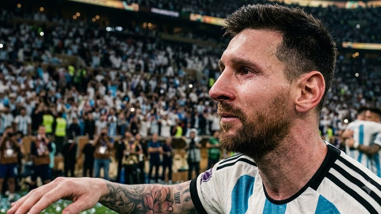 Messi gözyaşlarına boğuldu! Dünya Kupası finali sonrası duygusal anlar